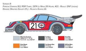 Italeri 3625 Porsche Carrera RSR Turbo 1/24 – image 4