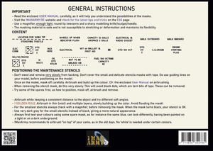 1 Man Army 48GEN300 Spitfire Mk I/II Maintenance stencils 1/48 – image 2