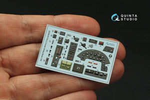 Quinta Studio QD48476 F4U-2 Corsair 3D-Printed colored Interior on decal paper (Hobby Boss) 1/48 – Bild 4