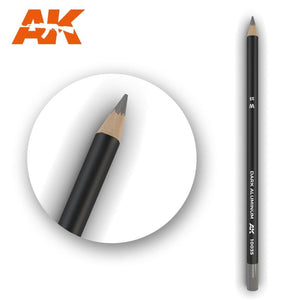AK Interactive AK10035 Watercolor Pencil DARK ALUMINUM