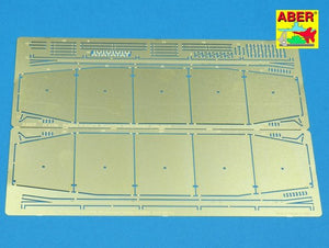 Aber 35A018 Side skirts for PzKpfw IV(G), Brumbar (early) (1/35)