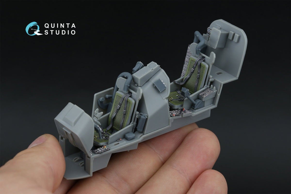 Quinta Studio QD+35153 AH-1W 3D-Printed &amp;amp; colored Interior on decal paper (Trumpeter) (with 3D-printed resin parts) 1/35 – image 4