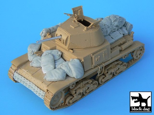 Black Dog T35005 Carro armato accessories set for Tamiya kits 1/35 – zdjęcie 2