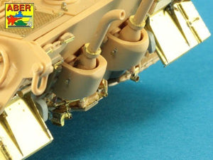 Aber 48036 Pz.Kpfw.VI, Ausf.B TIGER II fenders and side skirts Tamiya 1/48 – Bild 8