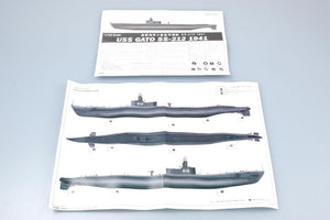 Trumpeter 05905 USS GATO SS-212 1941 1/144 – Bild 2