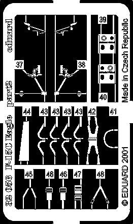 Eduard 32056 F-15C 1/32 Tamiya – image 2