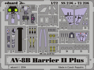 Eduard 73236 AV-8B Plus 1/72 HASEGAWA