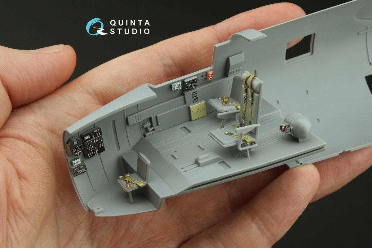 Quinta Studio QD48494 B-26B/C Marauder 3D-Printed colored Interior on decal paper (ICM) 1/48 – obrázek 11