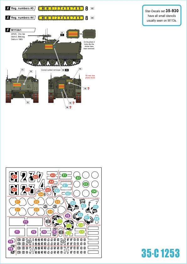 Star Decals 35-C1253 Vietnam 3 1/35 – Bild 2