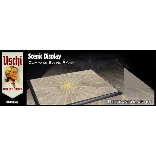 Uschi 3042 Display diorama Compass Swing Ramp 1/72