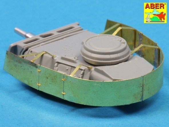 Aber 72A10 Turret skirts for PzKpfw III 1/72 – imagen 5