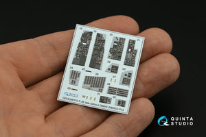Quinta Studio QD+48370 F-4E late without DMAS 3D-Printed &amp;amp; colored Interior on decal paper (Meng) (with 3D-printed resin parts) 1/48 – image 4