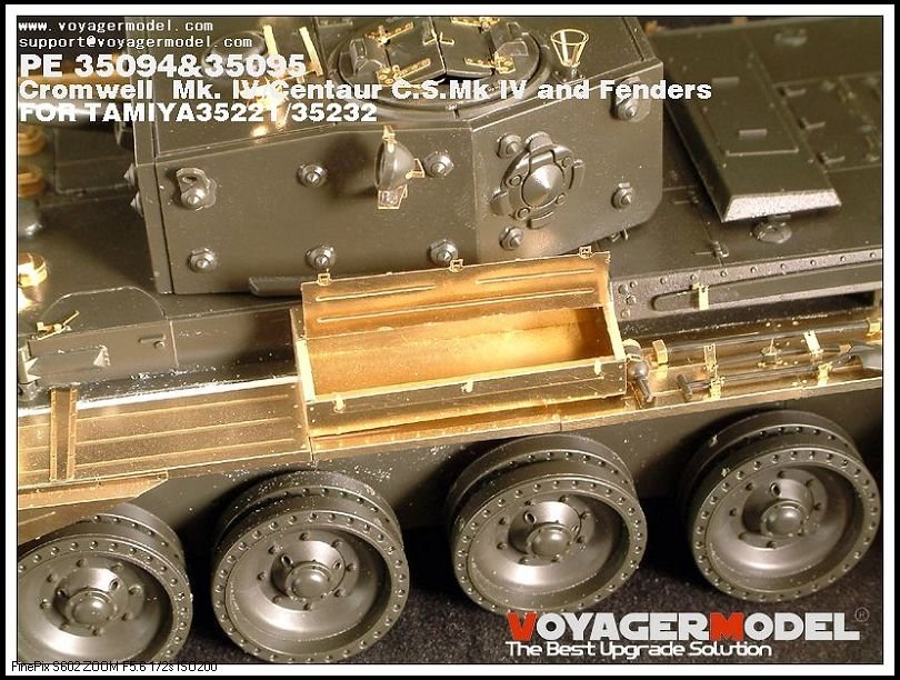 Voyager Model PE35094 Cromwell Mk. IV/Centaur CSMk IV (For TAMIYA 35221/35232) 1/35 – obrázek 10