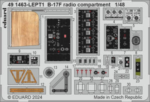 Eduard BIG49426 B-17F regular nose PART I EDUARD 1/48 – zdjęcie 5