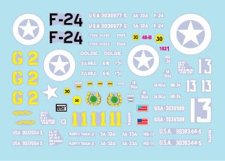 Star Decals 48-B1021 US M4A1 Sherman. D-Day and France in 1944. 1/48 – Bild 2