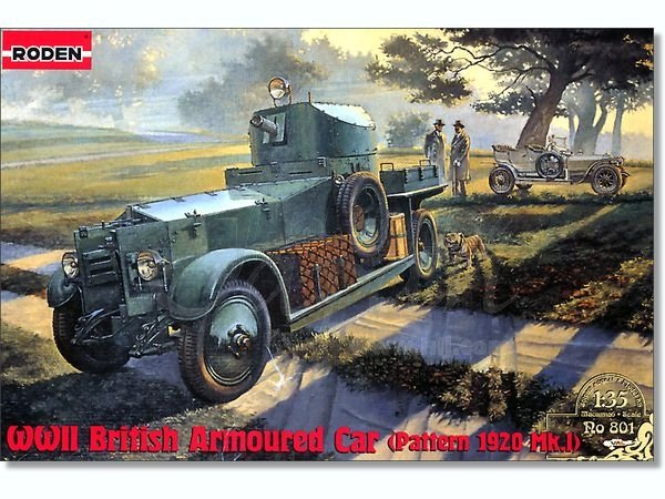 Roden 801 WWII British Armored Car Pattern 1920 Mk.I (1/35)