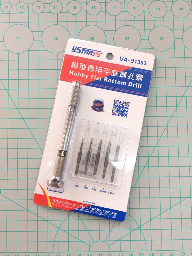 U-Star UA-91303 Hobby flat bottom drill 6in1 (chisel set)
