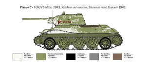 Italeri 6570 T-34/76 mod. 1943 1/35 – obrázek 7