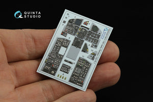 Quinta Studio QDS-32155 F-15C Early/F-15A/F-15J early 3D-Printed &amp;amp; colored Interior on decal paper (Tamiya) (small version) 1/32 – obrázek 11