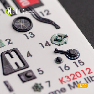 KELIK K32012 HAWKER HURRICANE MK.IIB - INTERIOR 3D DECAL FOR REVELL KIT 1/32 – image 6