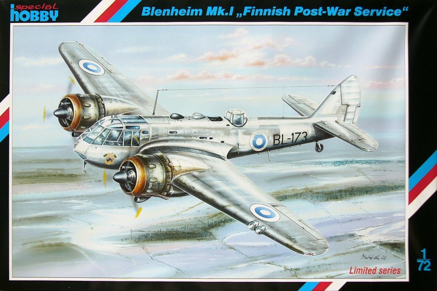 Special Hobby 72202 Blenheim Mk.I Service d&amp;#39;après-guerre (1/72)