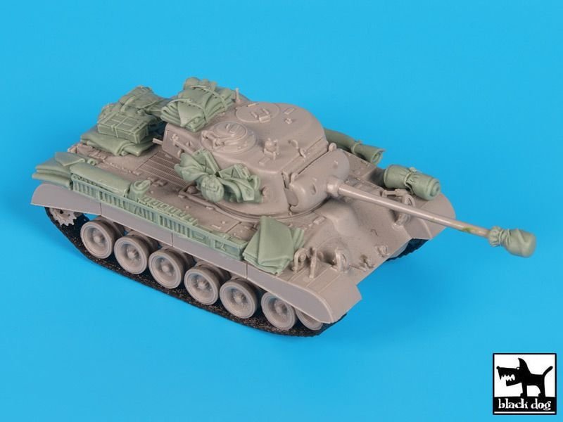 Black Dog T72099 US M26 Pershing accessories set for Trumpeter 1/72
