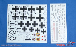 Wingsy Kits D5-08 German WWII Fighter MESSERSCHMITT Bf 109 E-3 1/48 – image 11