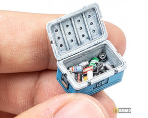 Liang 0414 3D-Print Model Mini Bar &amp;amp; Freezer 1/35 – image 5