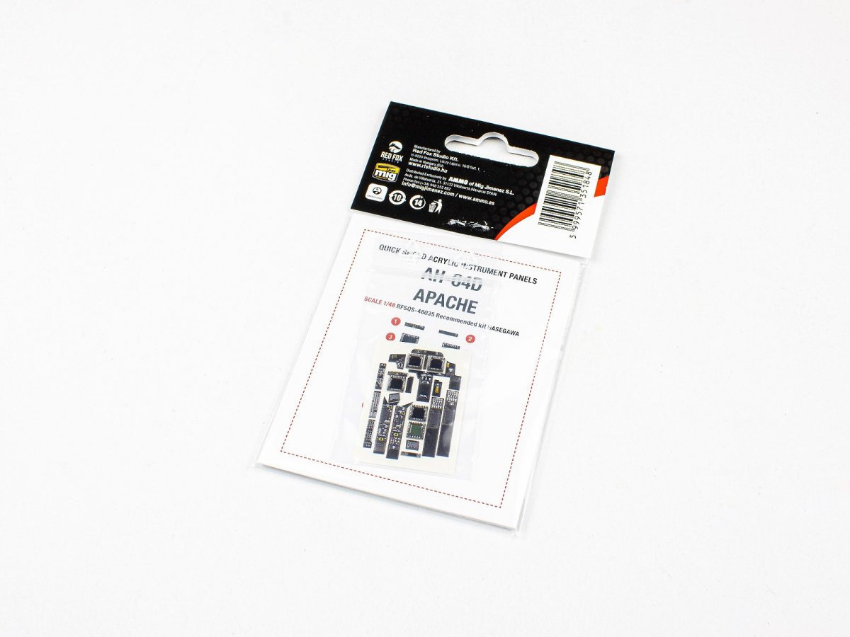 Red Fox Studio QS-48035 AH-64D Apache Longbow Hasegawa 1/48 – image 2