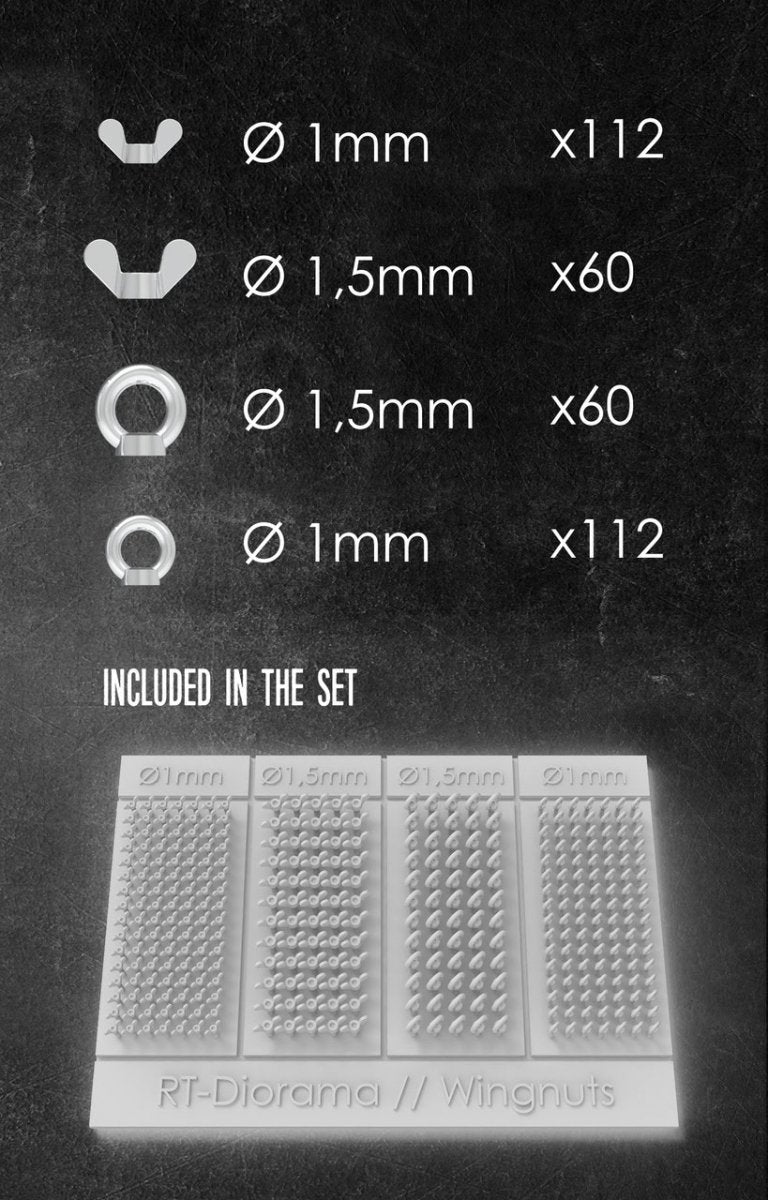 RT-Diorama 35663 Wingnuts &amp;amp; Lifting Rings 1/35 – Bild 2