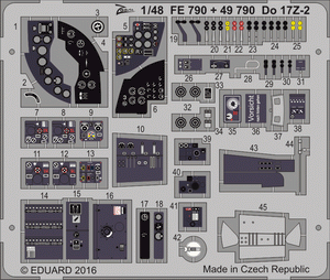 Eduard FE790 For 17Z-2 ICM 1/48