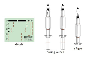 Fine Molds FP28 RIM-161 Standard Missile 3 (SM-3) 1/72 – immagine 5