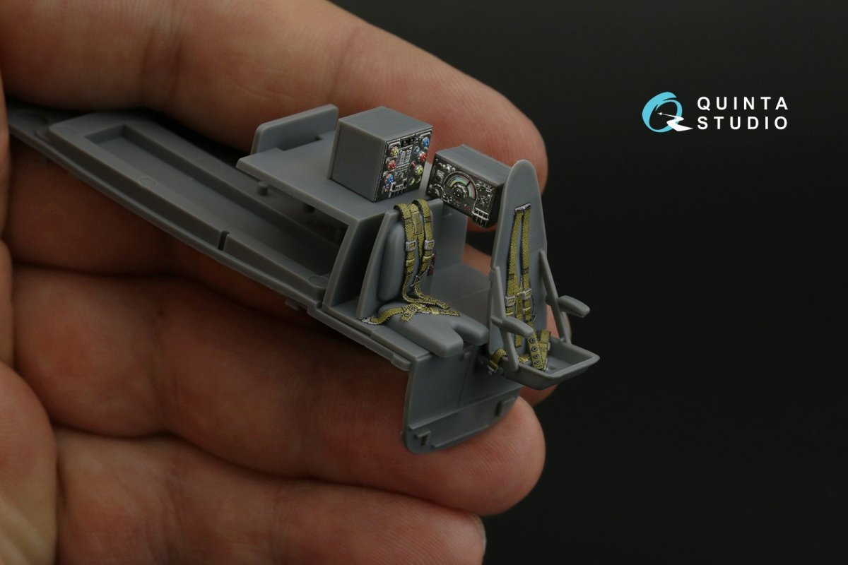 Quinta Studio QD48355 DH Mosquito B Mk.IV/PR Mk.IV 3D-Printed &amp;amp; colored Interior on decal paper (Tamiya) 1/48 – Bild 12