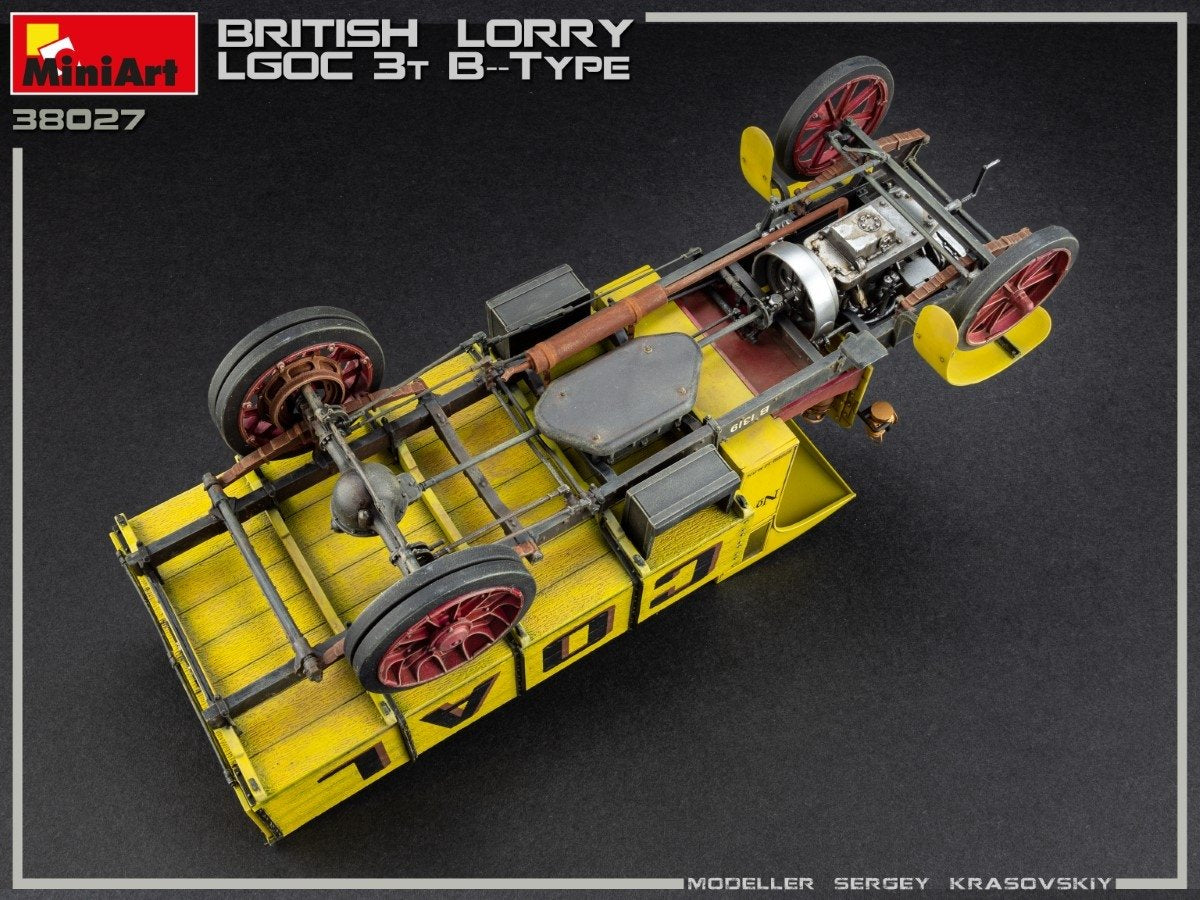 MiniArt 38027 BRITISH LORRY 3T LGOC B-TYPE 1/35 – Bild 7