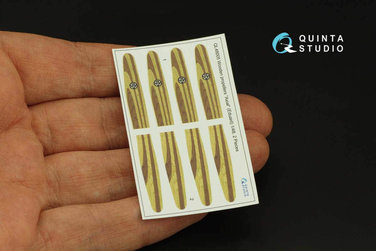 Quinta Studio QL48005 Axial Propeller (Eduard) 1/48 – image 4