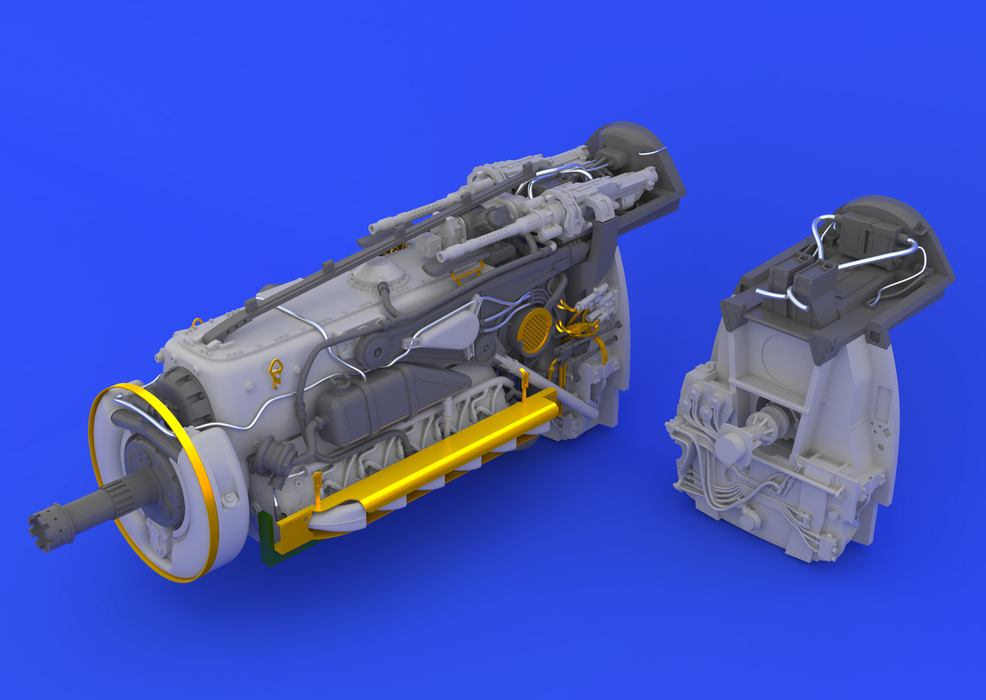 Eduard 632025 Bf 109G-6 engine 1/32 (Revel) – image 6