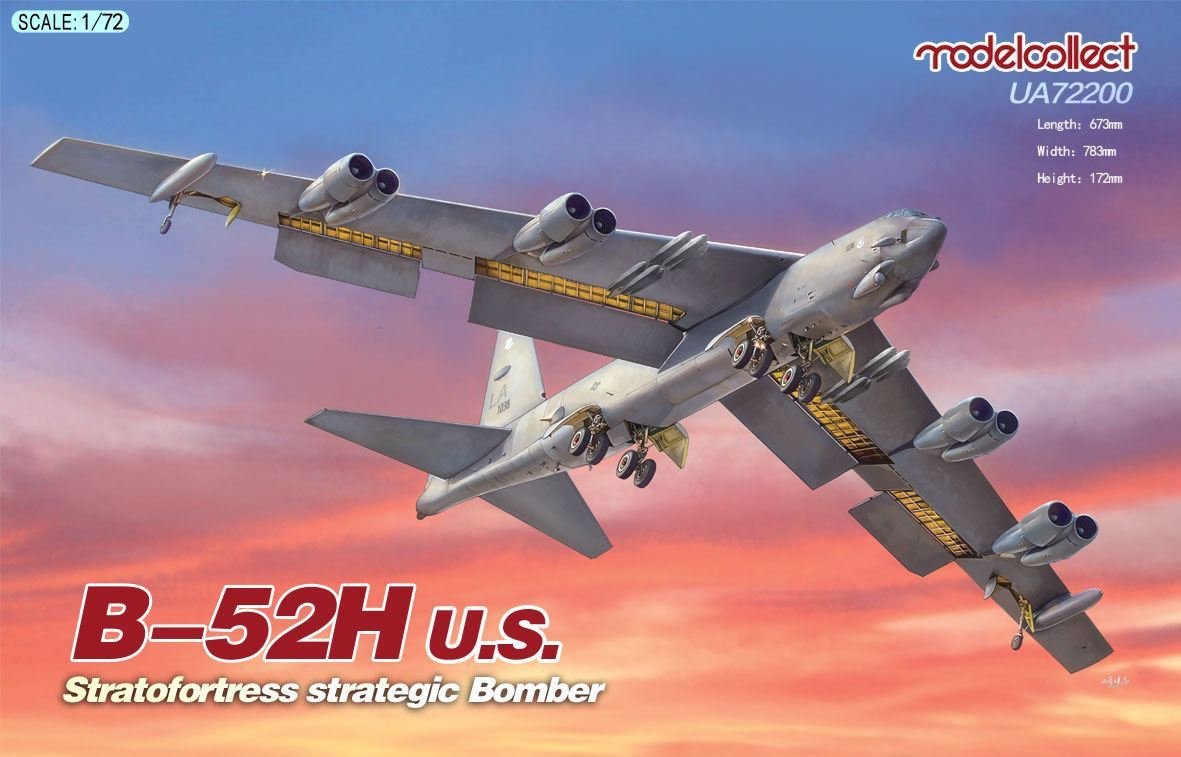 Modelcollect UA72200 B-52H US Stratofortress Strategic Bomber 1/72
