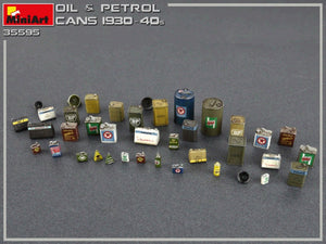MiniArt 35595 OIL &amp;amp; PETROL CANS 1930-40s (1/35) – image 3