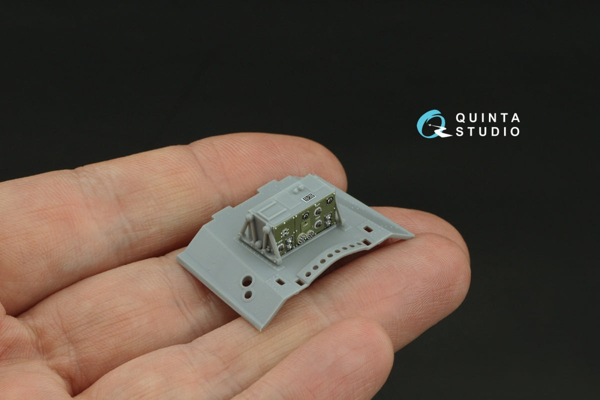 Quinta Studio QD32240 Mitsubishi J2M3 Raiden 3D-Printed &amp;amp; colored Interior on decal paper (Zoukei Mura) 1/32 – obrázek 8