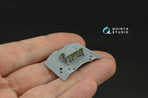 Quinta Studio QD32240 Mitsubishi J2M3 Raiden 3D-Printed &amp;amp; colored Interior on decal paper (Zoukei Mura) 1/32 – obrázek 8