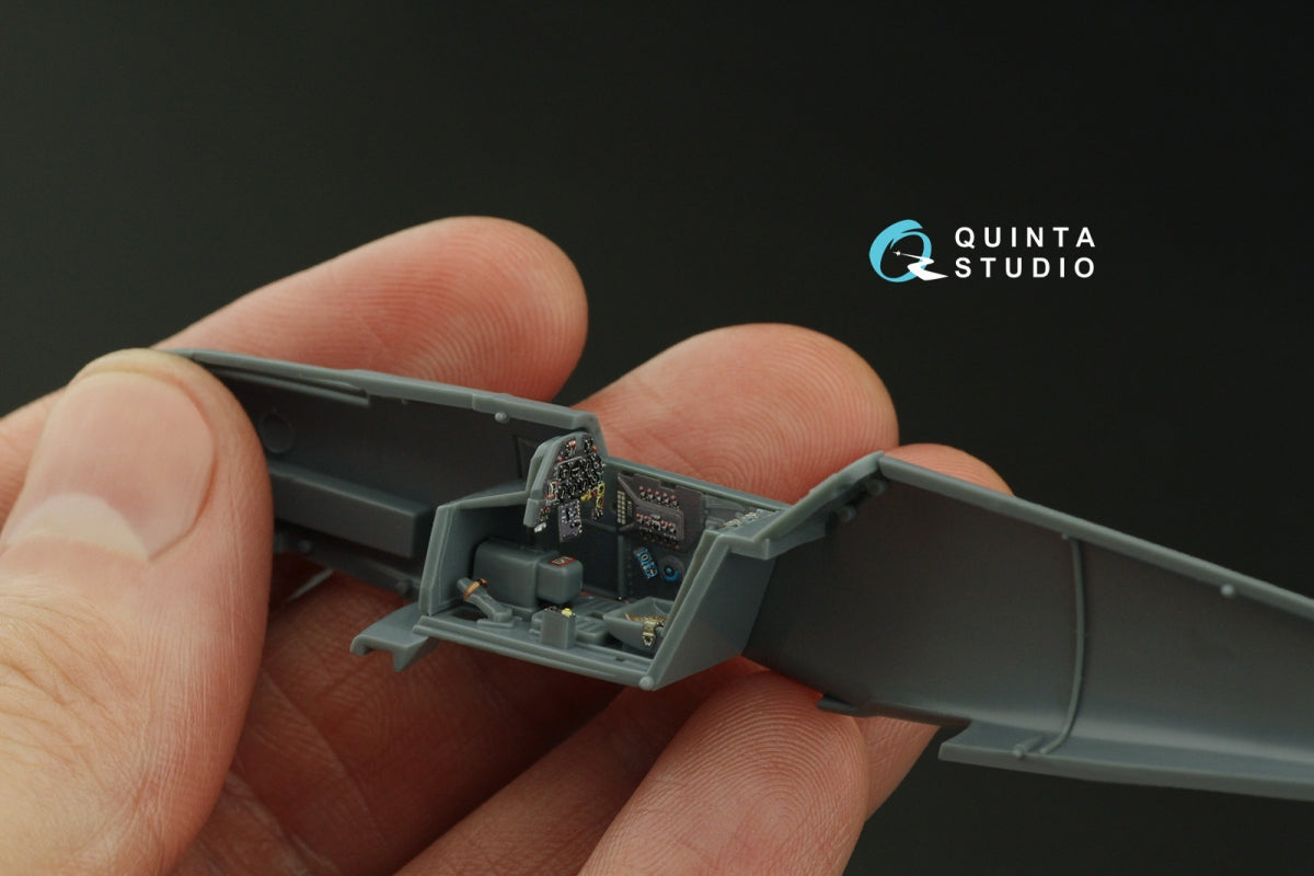 Quinta Studio QD72169 Bf 109G 3D-Printed colored Interior on decal paper (Eduard) 1/72 – image 7