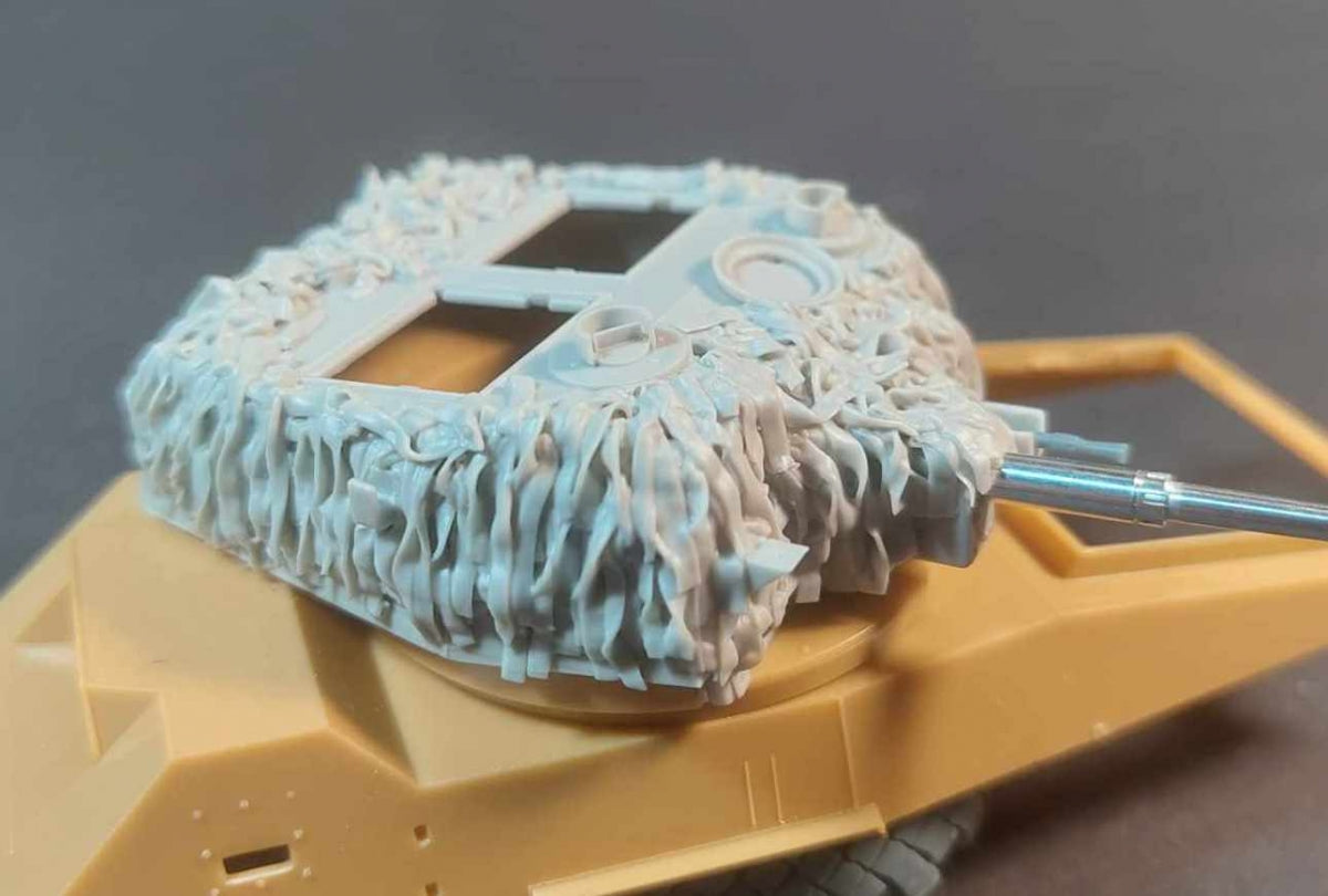 Panzer Art RE35-800 AC Humber Mk IV turret with Hessian net 1/35 – image 2