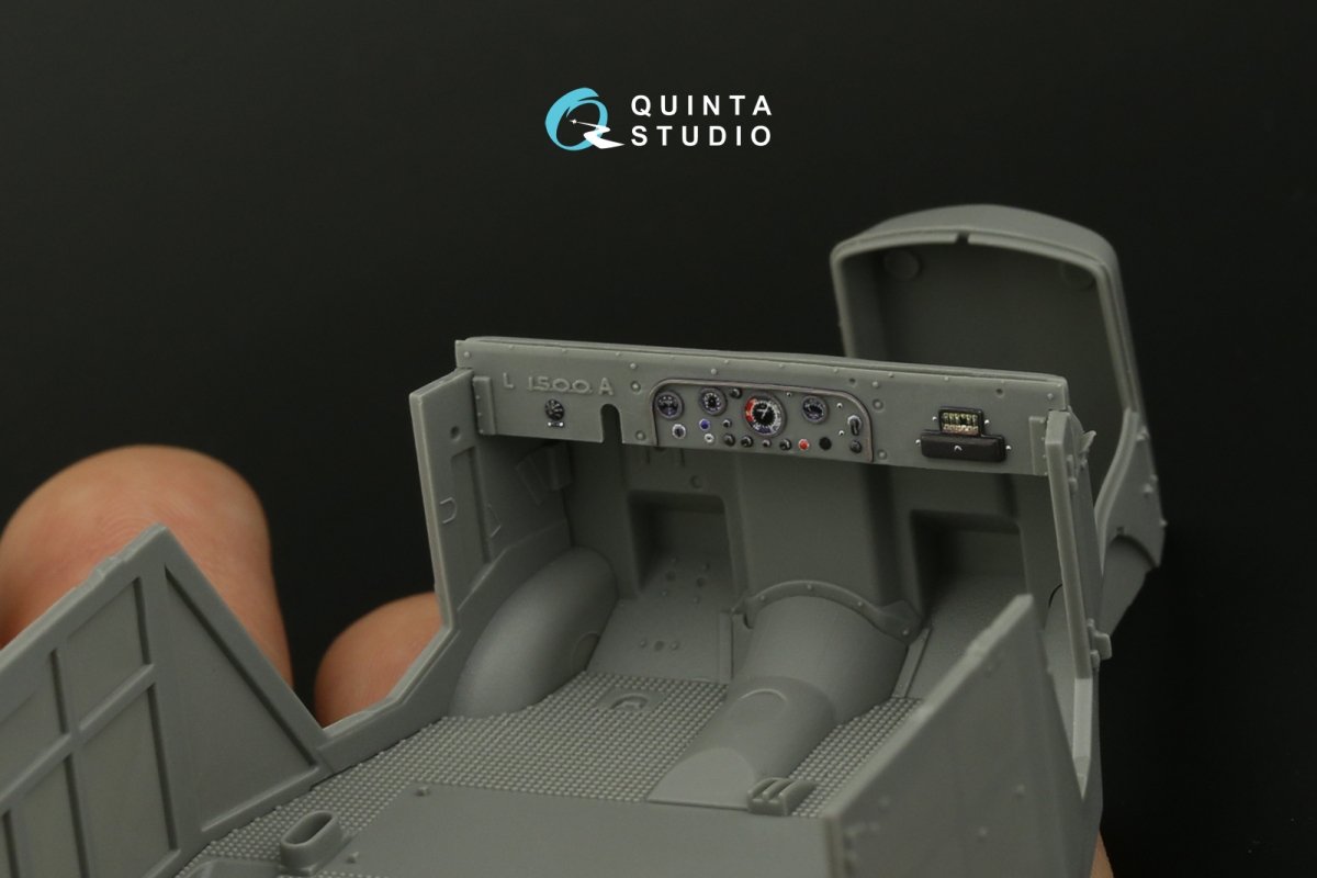 Quinta Studio QD35071 Mercedes-Benz L1500A 3D-Printed &amp;amp; colored Interior on decal paper (MiniArt) 1/35 – Bild 10