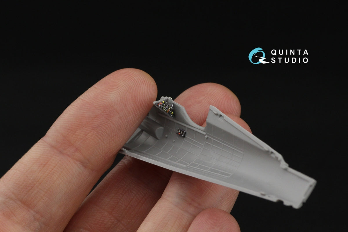 Quinta Studio QD72055 PZL P.11С 3D-Printed &amp;amp; colored Interior on decal paper (Arma Hobby) 1/72 – Bild 7