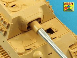 Aber 48L-29 128mm PaK 44 L/55 gun barrel for Sd.Kfz.186 Jagdtiger 1/48 – imagen 7