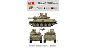 Rye Field Model 5020 M551A1/ A1TTS SHERIDAN 1/35 – Bild 3