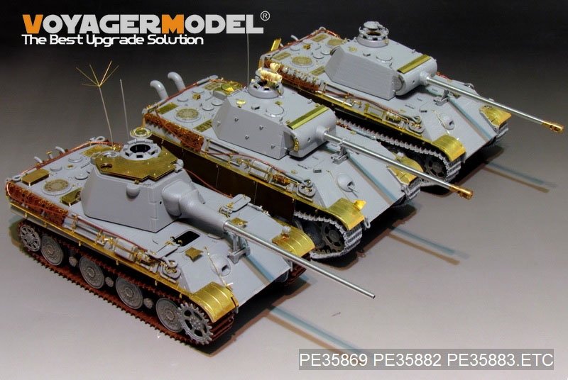 Voyager Model PE35883 WWII German Panther G Later ver.Basic for DRAGON 1/35 – image 12