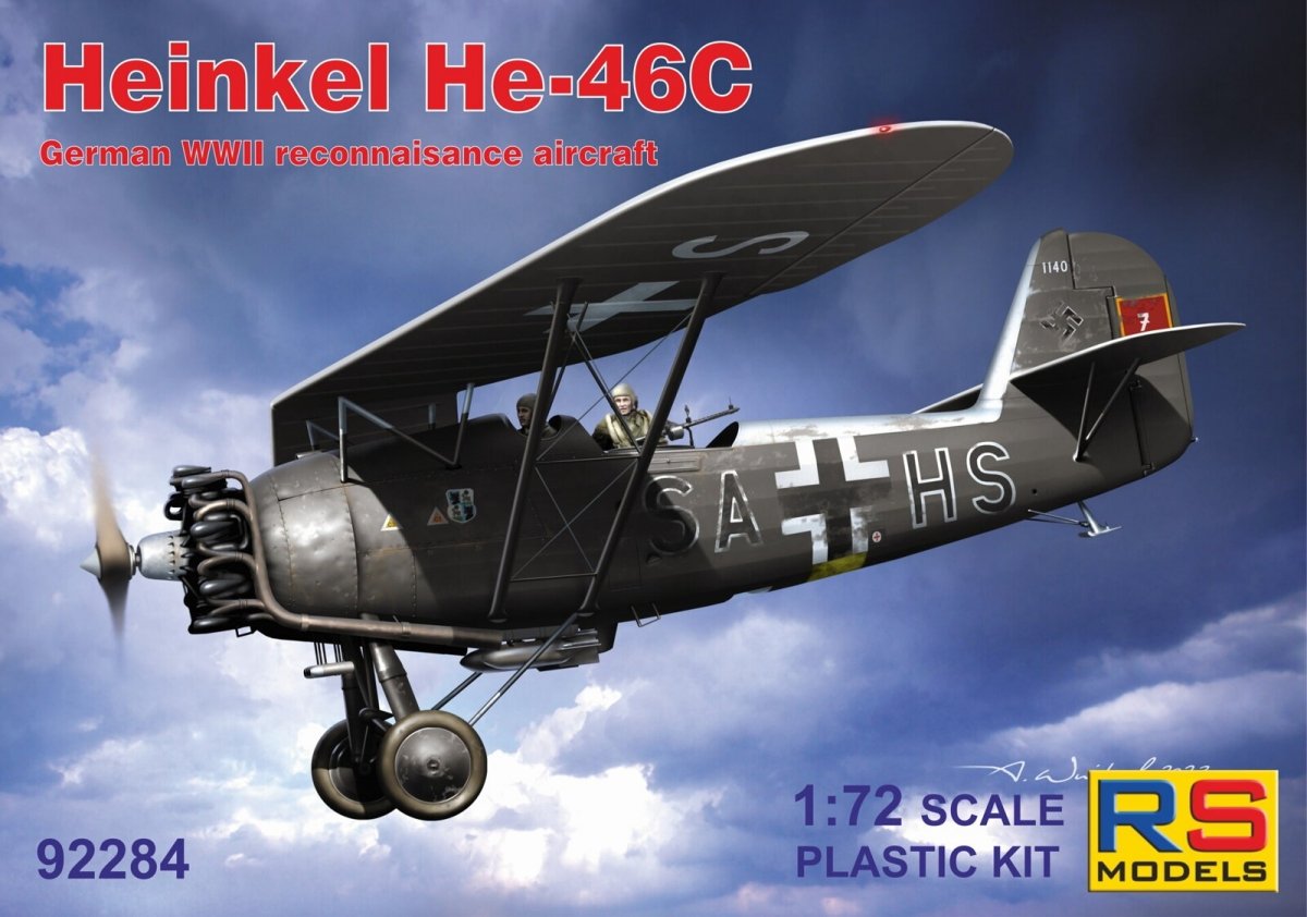 RS Models 92284 Heinkel He-46C Nachtschlacht 1/72