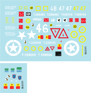 Star Decals 35-C1171 Sherman Mk V 1/35 – image 3