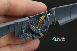 Quinta Studio QD48133 Spitfire Mk.I 3D-Printed &amp;amp; colored Interior on decal paper (Eduard) 1/48 – obrázek 3